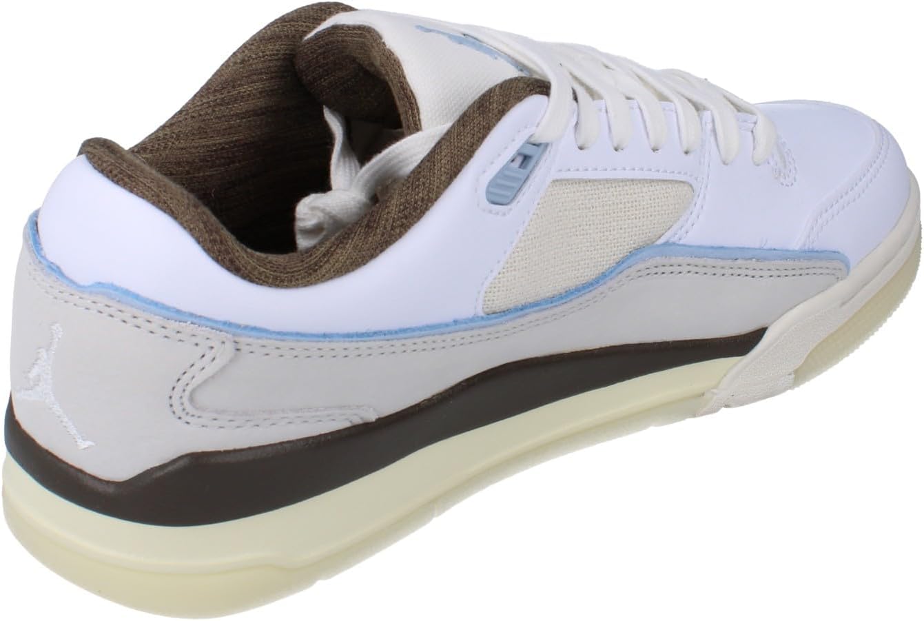 Мужские баскетбольные кроссовки Nike Air Jordan Flight Court Ib8858, White Light Armory Blue 141 — фото 2