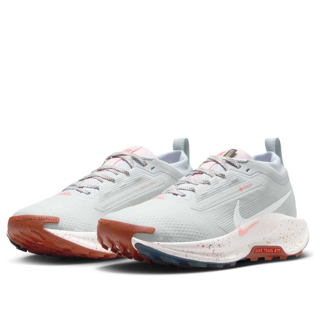 Кроссовки (WMNS) Nike Pegasus Trail 5 Gore-Tex 'Pure Platinum Football Grey' — фото 4