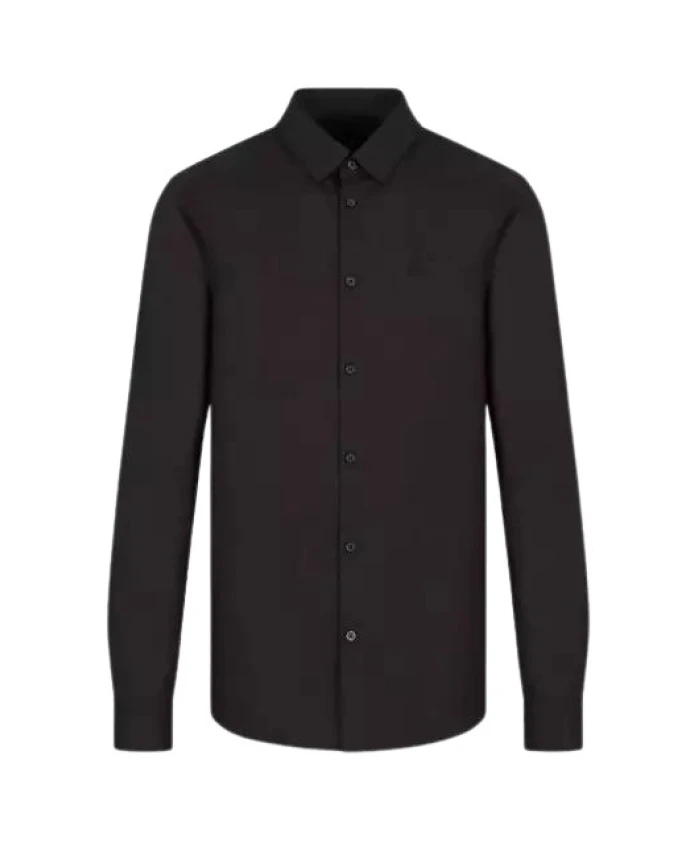 

Повседневная рубашка Armani Exchange, черный