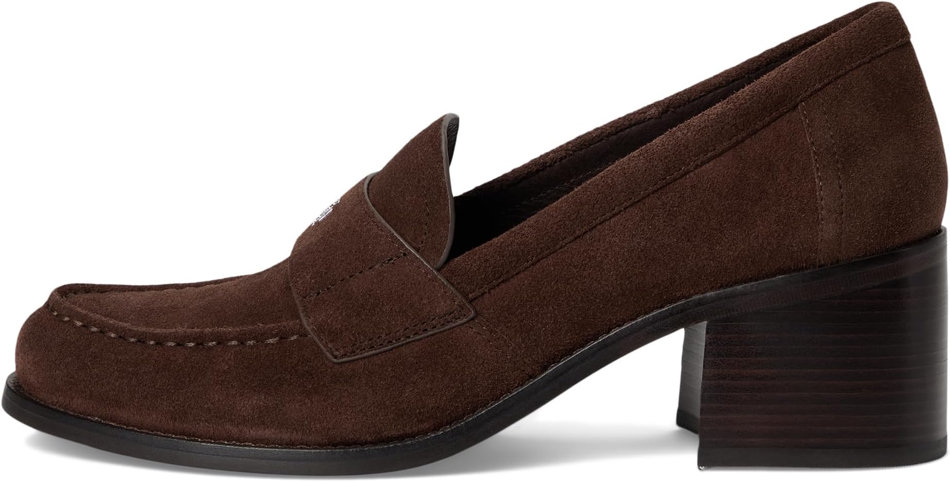 Лоферы Tory Burch Classic Heeled Loafers 55mm, цвет Dark Cocoa — фото 4