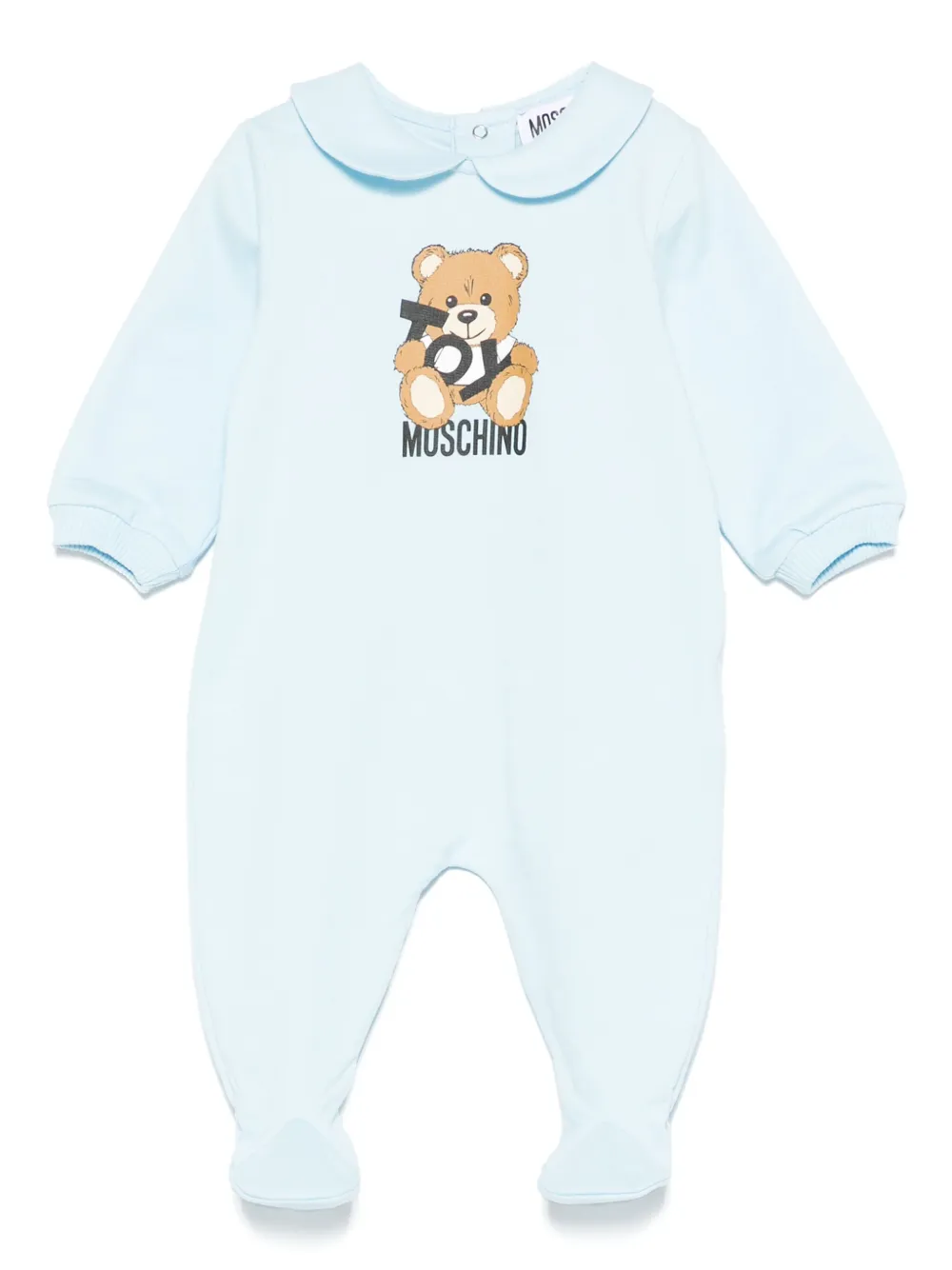 

Пижама с узором Moschino Kids, синий