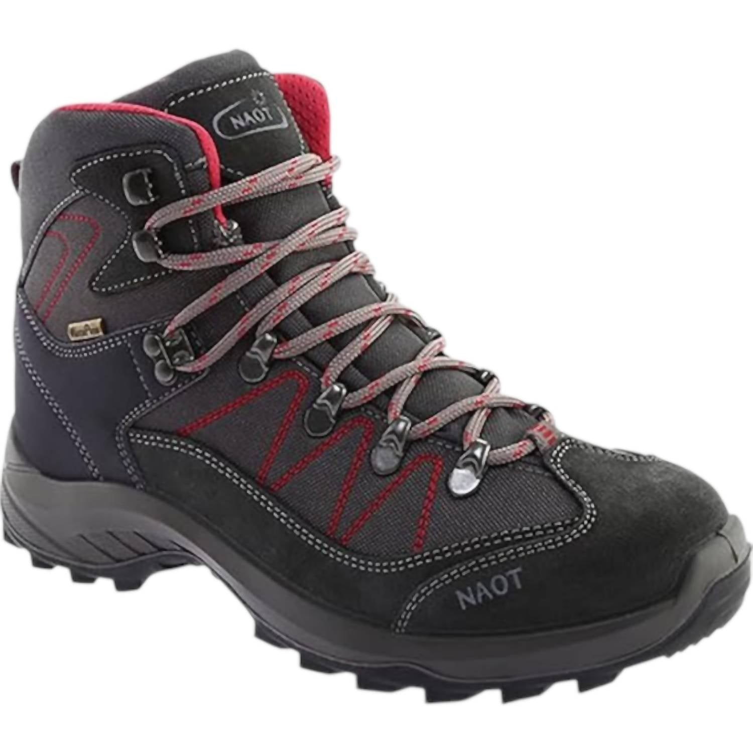 Женские треккинговые ботинки Excursion Mid в серо-черном цвете NAOT