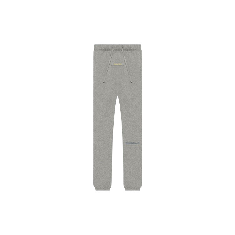 Fear Of God Essentials Детские вязаные спортивные штаны SS21 Kids Sweatpant Dark Heather Oatmeal Dark Oat