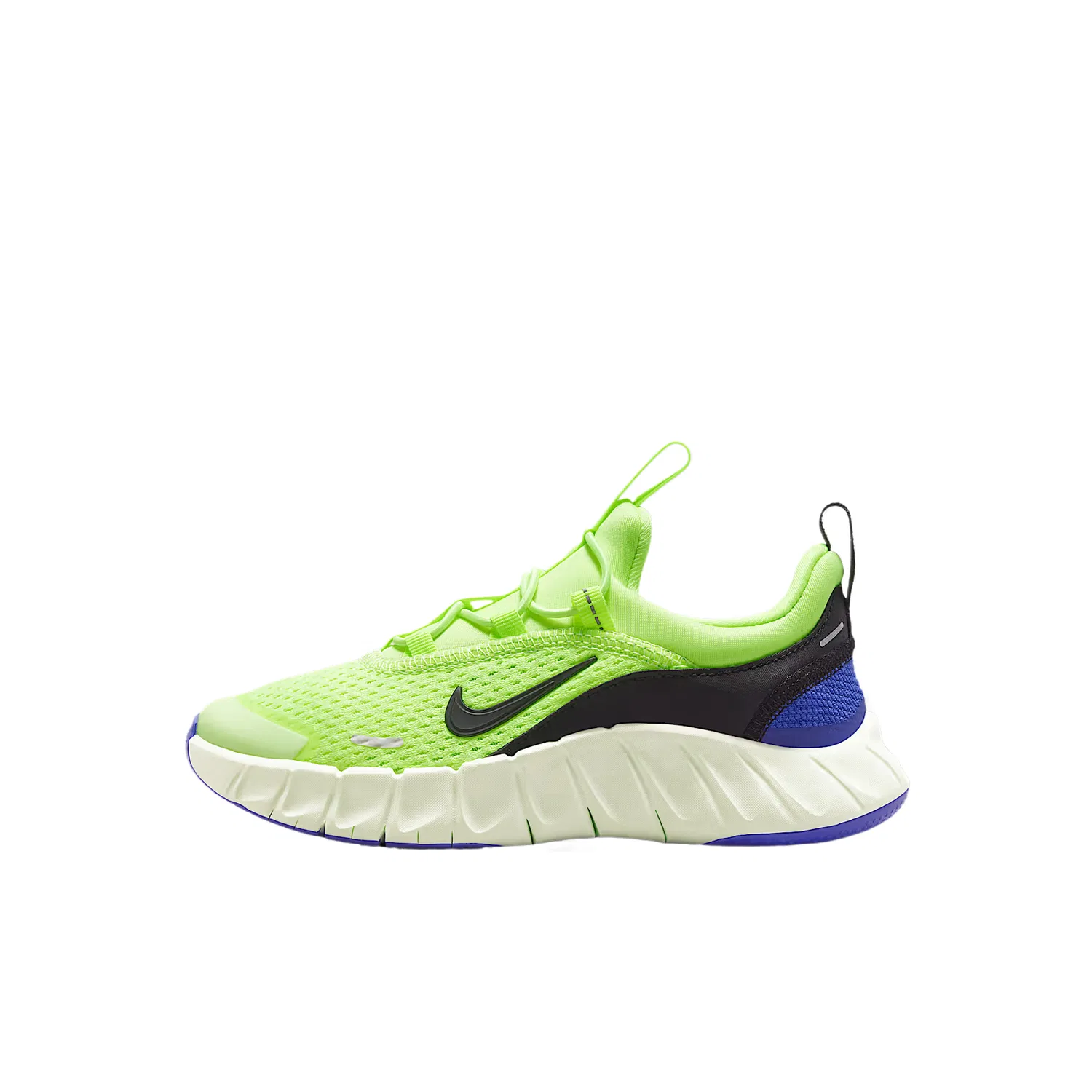 Детские беговые кроссовки из сетки для детей 3-7 лет Nike, Ice Gray/Lapis Lazuli/Fluorescent Gray/Black Spruce