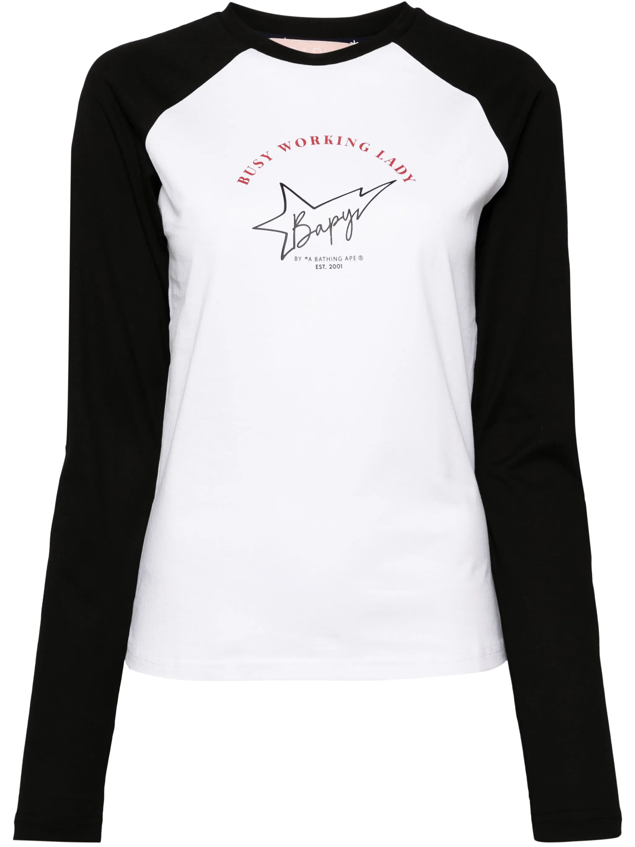 

Футболка с логотипом Bapy By A Bathing Ape, черный