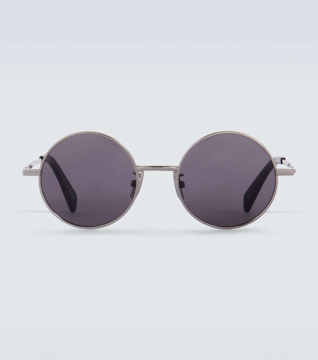 

Круглые солнцезащитные очки Celine Eyewear, Shiny Palladium / Smoke