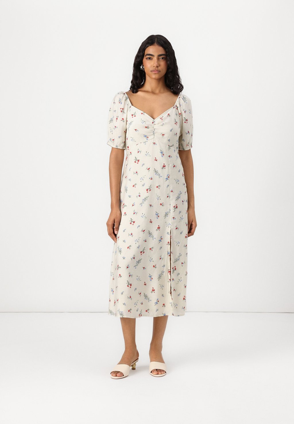 

Повседневное платье VIHAVANNE DRESS VILA, кремовый
