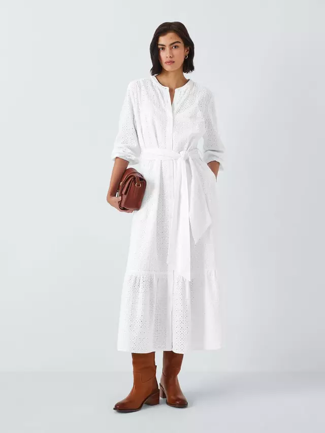 

Платье Barbour Tomorrow's Archive Piper Maxi Shirt, белый