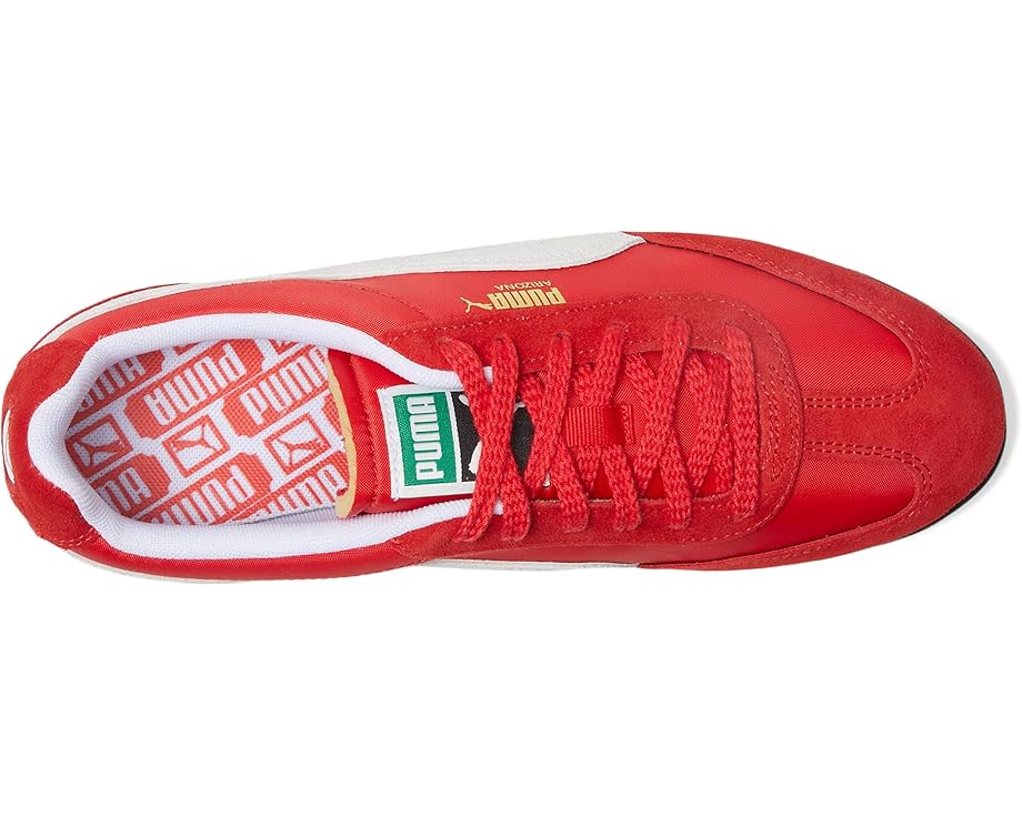 Кроссовки PUMA Arizona Sneakers, цвет For All Time Red/White/Gold — фото 2