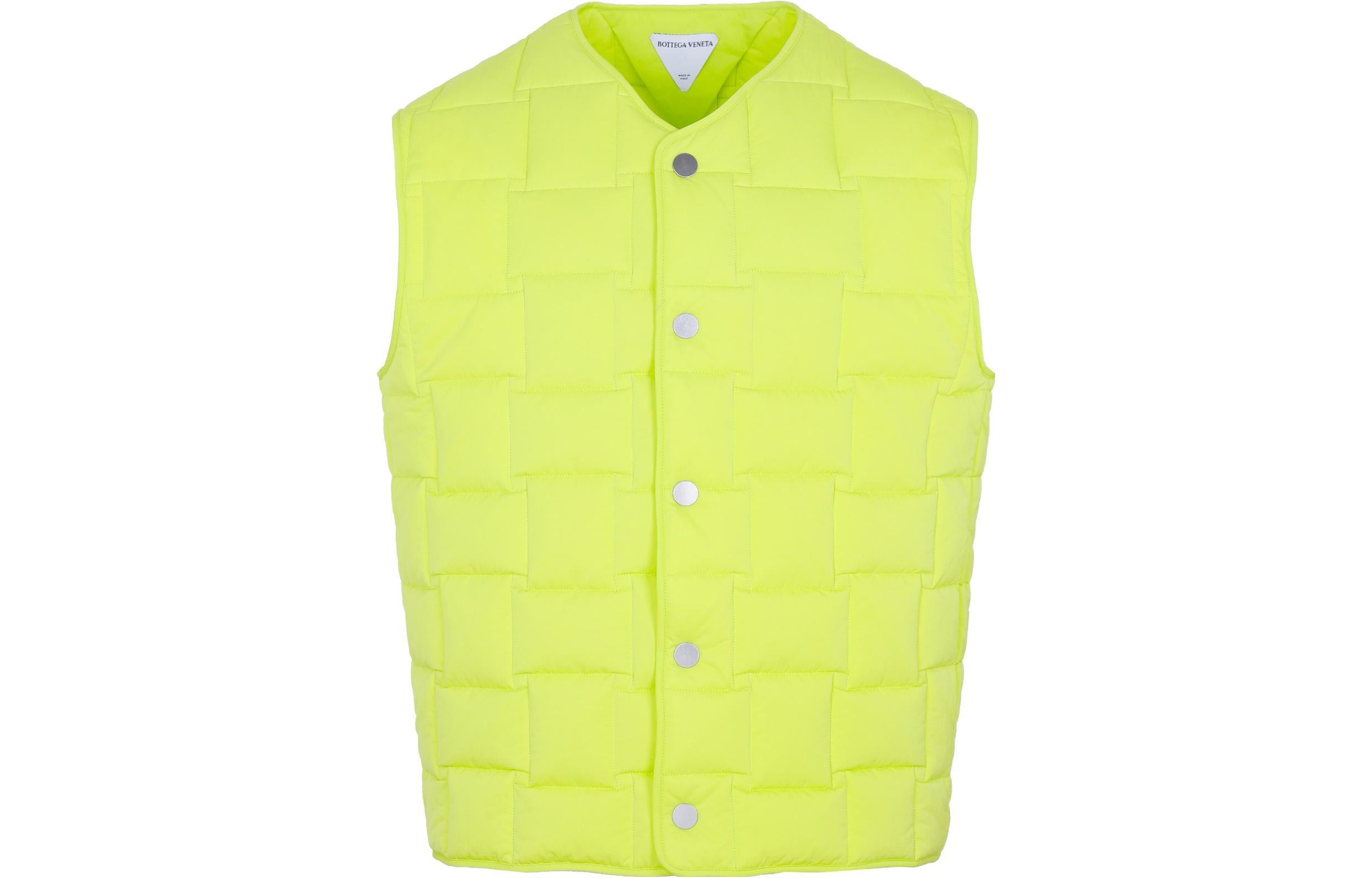 Bottega Veneta Весенне-летний 2022 жилет мужской в цвете сушеного киви, Dried Kiwis Green — фото 3