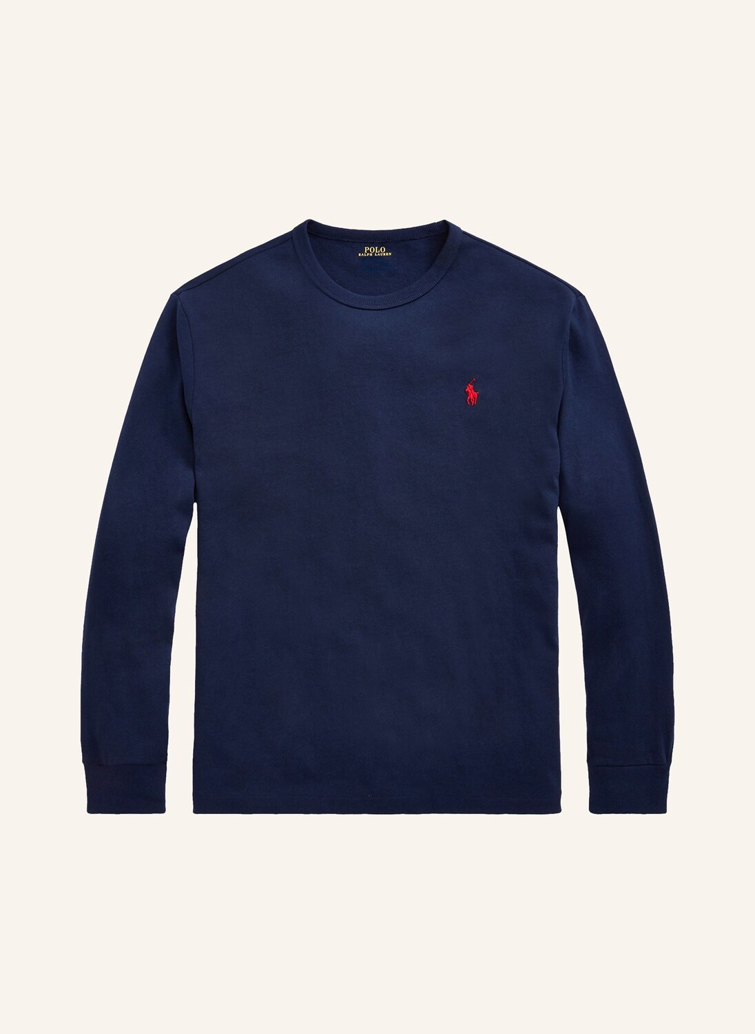 

Лонгслив POLO RALPH LAUREN Big & Tall, темно-синий