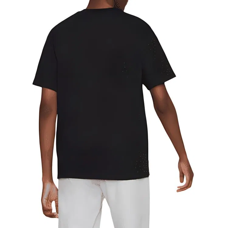 Футболка мужская black crew neck Nike — фото 2