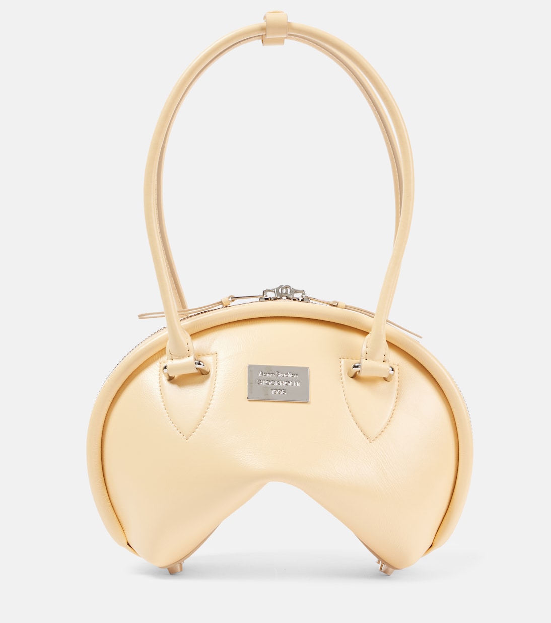

Кожаная сумка через плечо Bowlina Mini Acne Studios, Vanilla Yellow