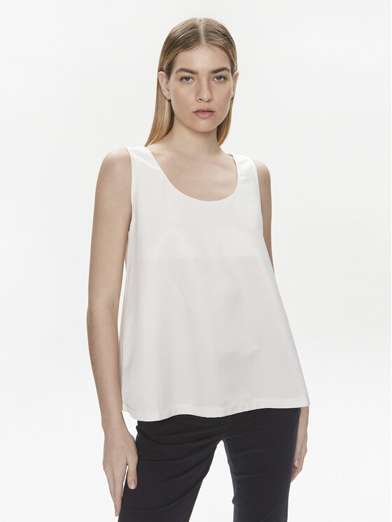 

Топ relaxed fit 5XONDQ06Z United Colors Of Benetton, экрю