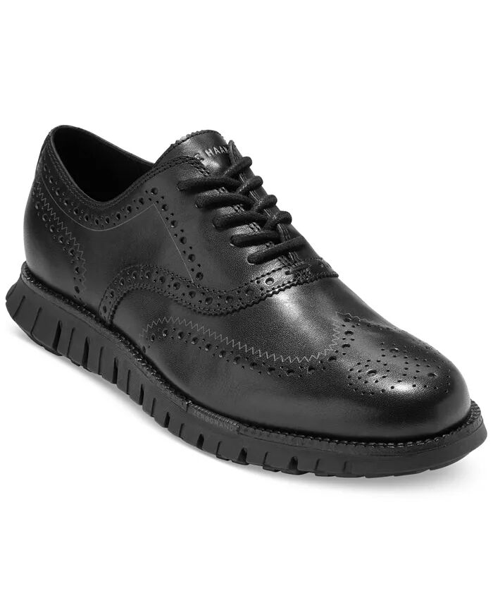 

Мужские туфли-оксфорды ZERØGRAND Remastered на шнуровке с заклепками Cole Haan, черный
