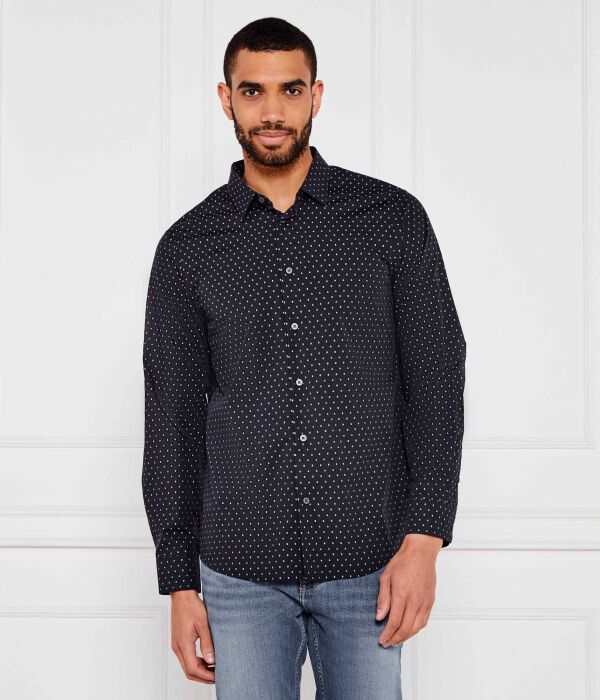 

Рубашка Regular fit Armani Exchange, синий