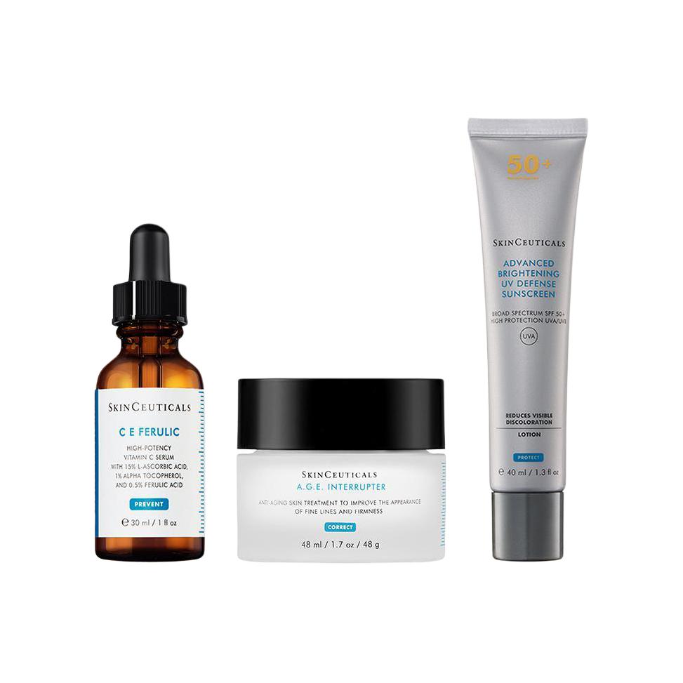 

Набор для ухода за кожей xiulike vitamins ce complex revitalizing с успокаивающим эффектом 30мл+40мл+48мл SKINCEUTICALS