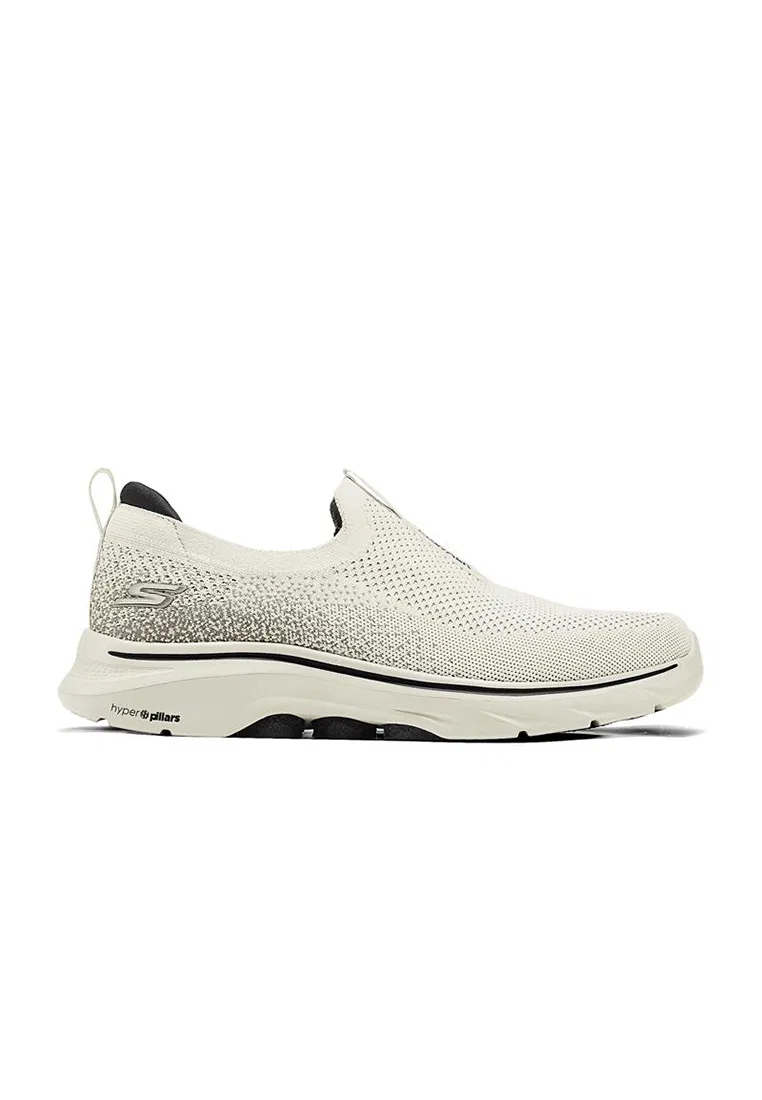 Кроссовки мужские, GO WALK 7, Skechers, коричневый — фото 4