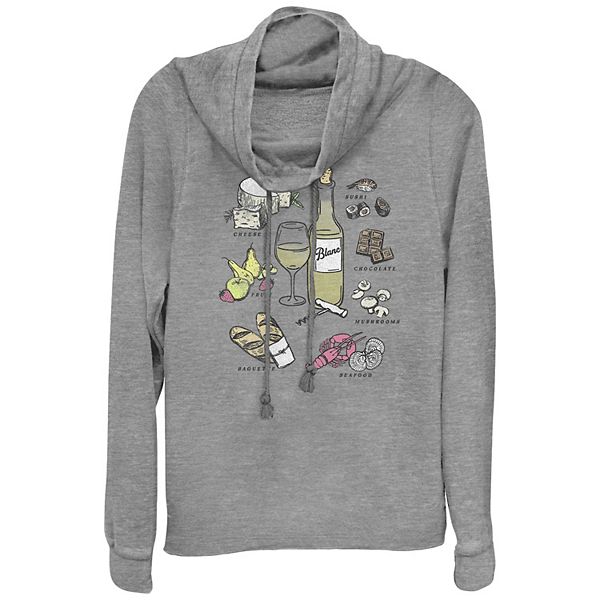 

Женская блузка с капюшоном и принтом, белое вино, легкая, с длинным рукавом Unbranded