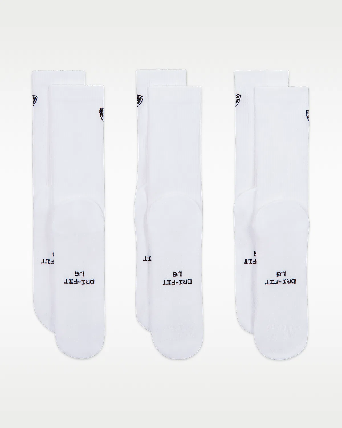 Golf Crew Socks (3 Pairs) Nike Everyday Elevated, Multi-Color — фото 3
