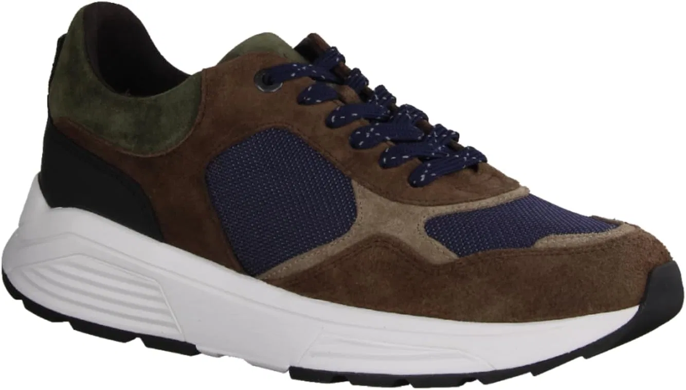 Xsensible Rialto Brown Combi (коричневые) - кроссовки - мужская обувь / обувь на шнуровке, коричневые, кожа/текстиль