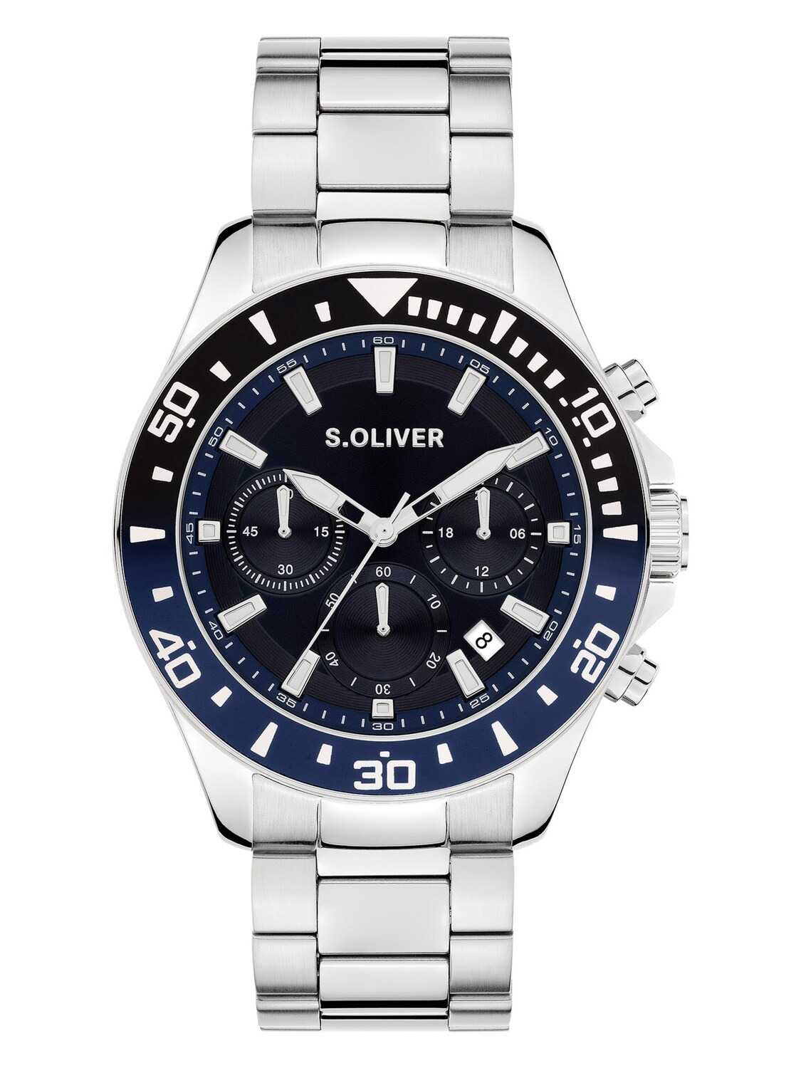 

s.Oliver Часы Analog 'Modern & Zeitlos' в серебре