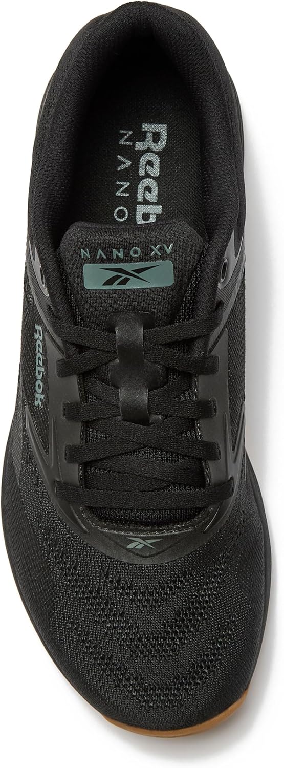 Мужские кроссовки Reebok Nano X5, для кросс-тренинга и легкого бега, черный/серый — фото 4
