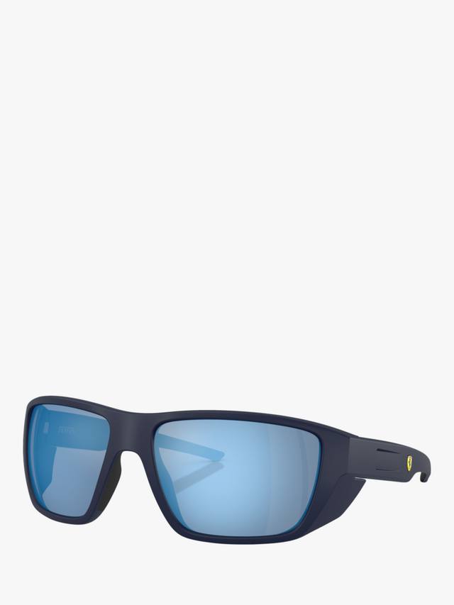 

Солнцезащитные очки Wrap 0FZ6012U Scuderia Ferrari, Matte Blue/Mirror Blue