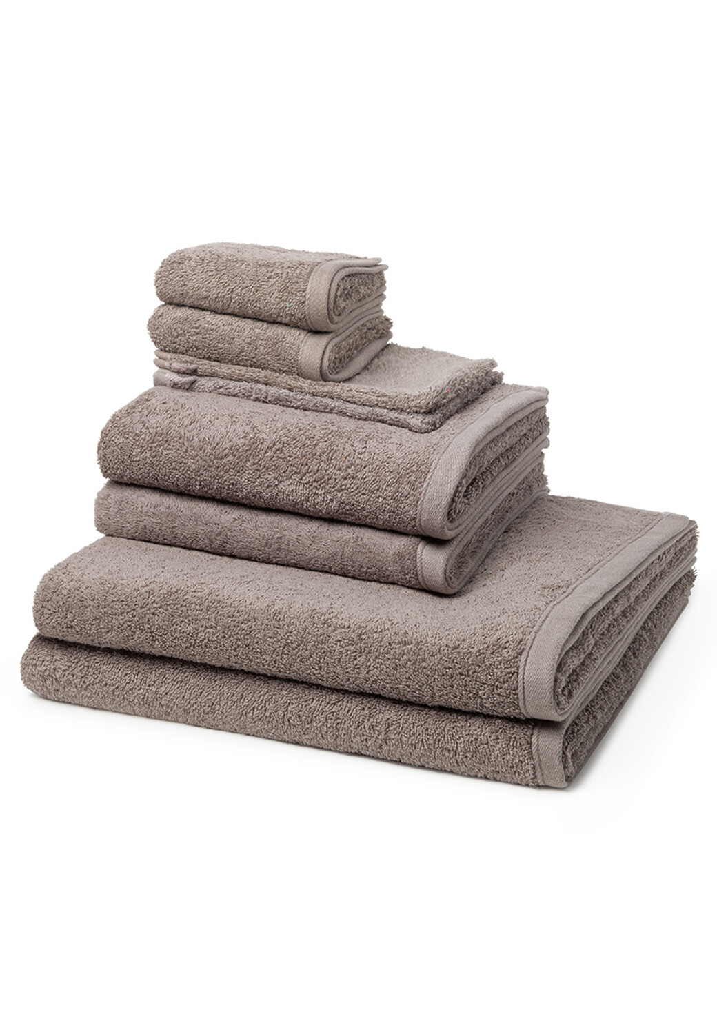 

Полотенце для ванной Ross 2 X Wasch 2 X Gäste 2 X Dusch 2 X im Set Vita, цвет Flanell