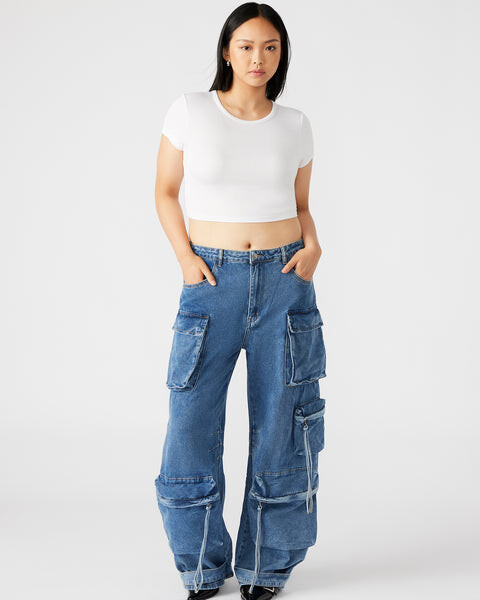 

Брюки Duo Medium Denim Pant Steve Madden, мультиколор