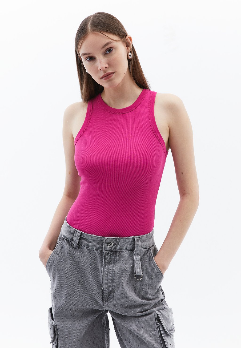 

Топ HALTER NECK OXXO, розовый