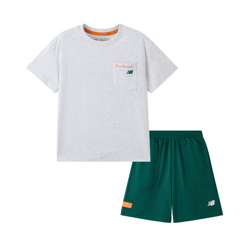 Повседневная спортивная одежда 1906 Light Gray для детей 3-7 лет New Balance, светло-серый