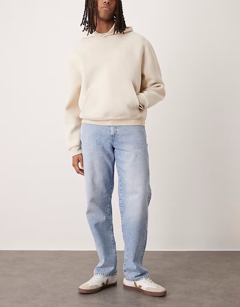 

Прямые джинсы светло-голубого цвета Asos Design