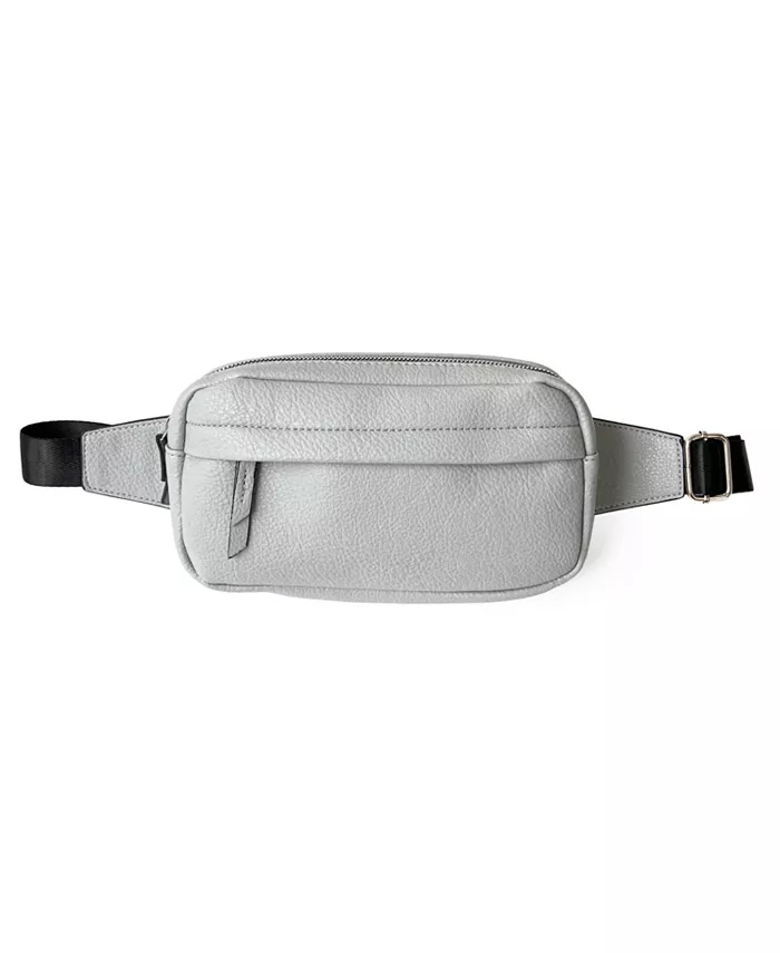 

Женская поясная сумка с ремнем Web Strap NICCI, серый
