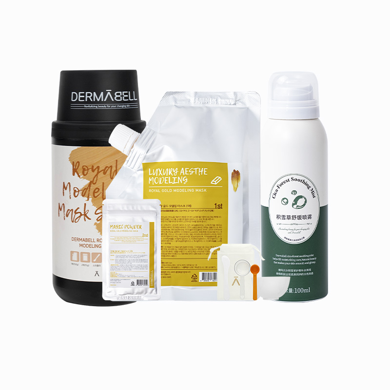 

DERMABELL Набор пробников Gold Dewy Soft Film Travel Set увлажняющий антиоксидантный укрепляющий 165г/100мл/40 листов