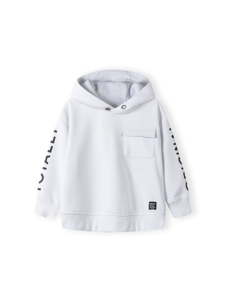 

Толстовка с капюшоном Minoti, белый