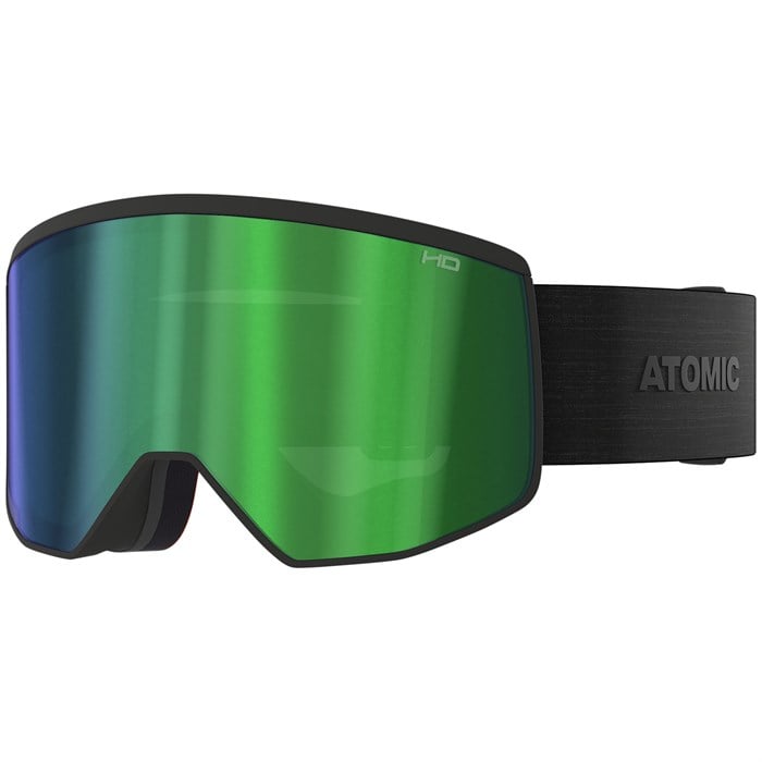 

Четыре профессиональных HD-очка Atomic, All Black Ii/Green Hd