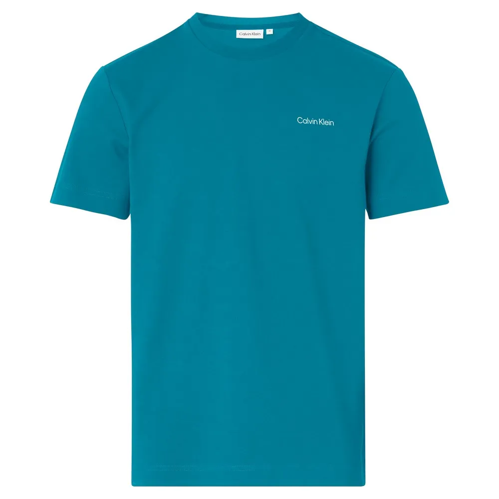 

Футболка Calvin Klein Micro Logo Interlock, синий
