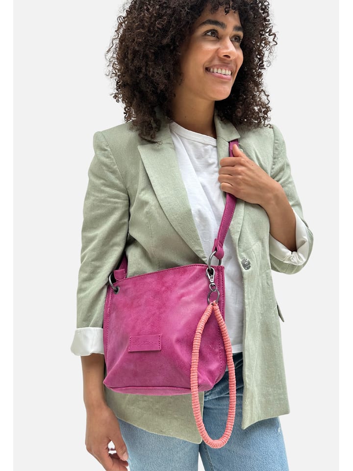 

Fritzi aus Preußen Розовая сумка через плечо - (Ш)22,5 x (В)20,5 x (Г)5,5 см