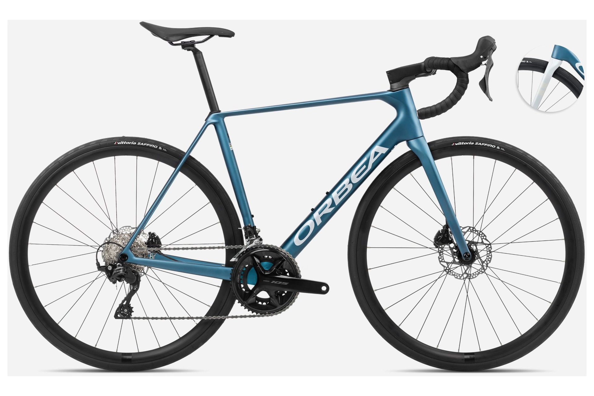 

Шоссейный велосипед Orbea Orca m30 - 28 дюймов - diamant, blau | slate blue-halo silver