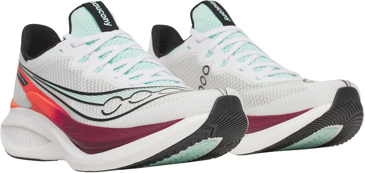 Мужские кроссовки Saucony Endorphin Pro 5, White/Crimson — фото 3