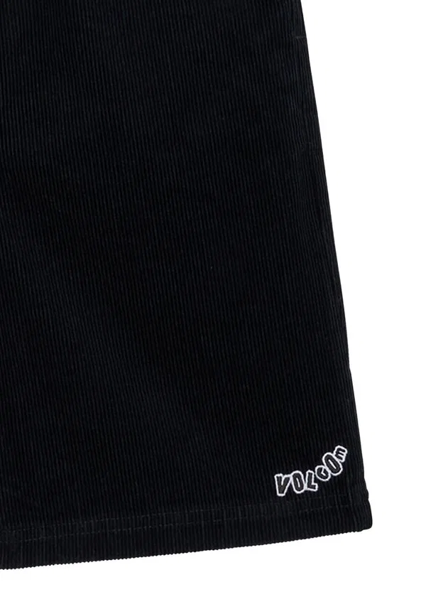 Шорты с эластичным поясом и широким расстоянием между ними Volcom, Black — фото 3