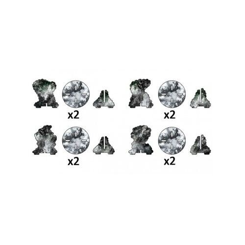 

Фигурки Smoke Bombardment Markers (X4) Battlefront Miniatures