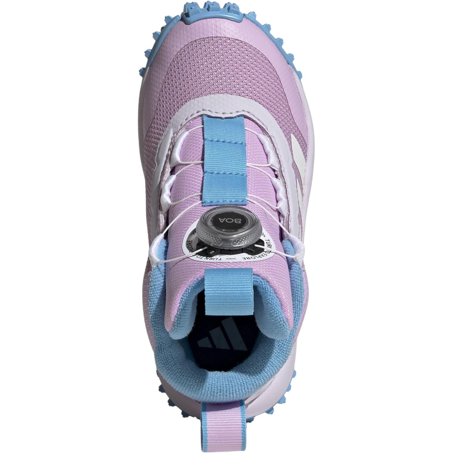 Adidas Fortatrail mid top обувь для активного отдыха pink детские — фото 4