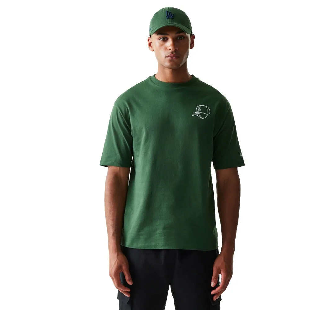 

Футболка с коротким рукавом New Era MLB Baseball Graphic Los Angeles Dodgers, зеленый