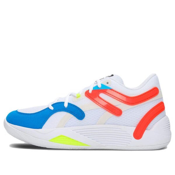 

Кроссовки trc blaze court 'white cherry tomato' Puma, белый