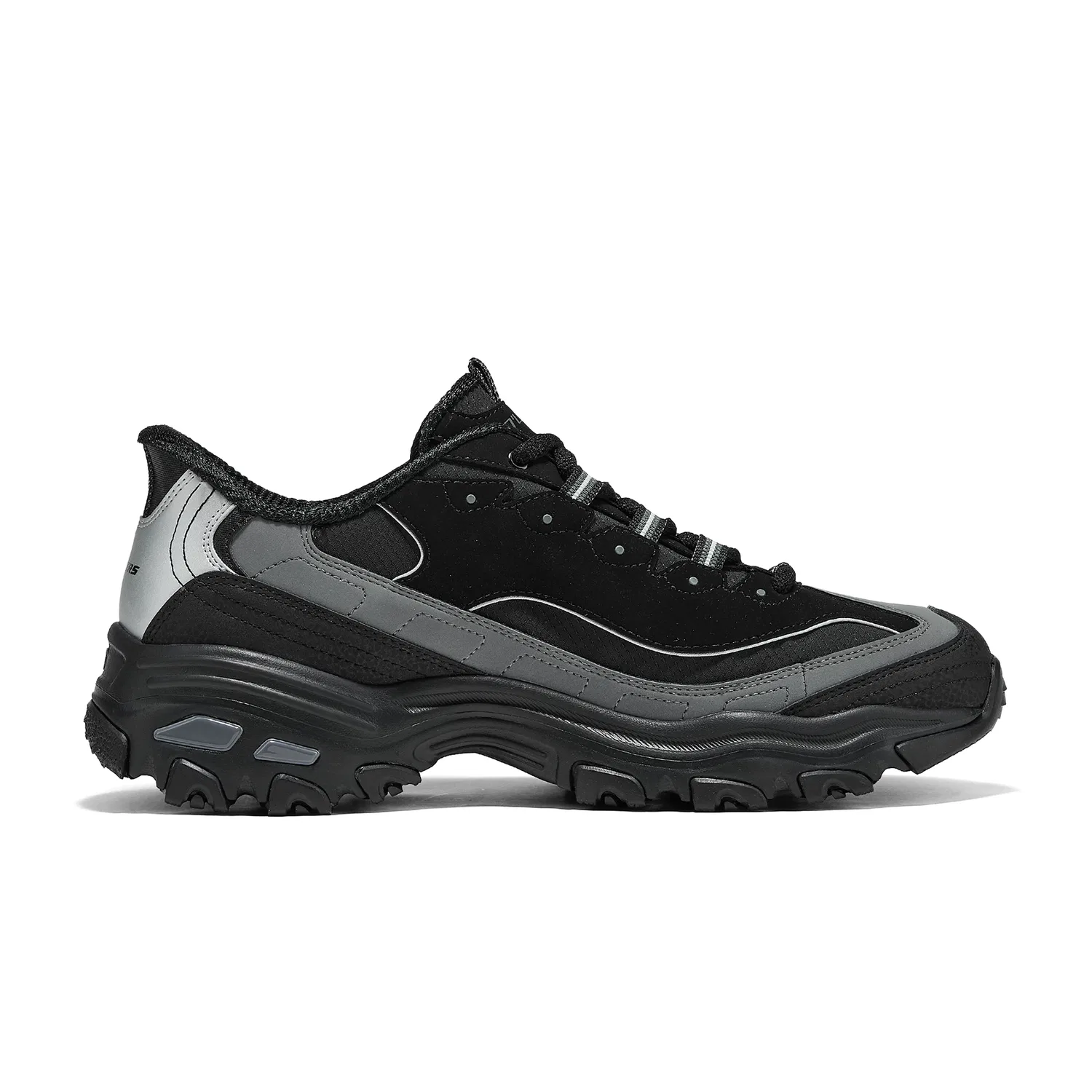 Кроссовки черные Skechers DLITES Support — фото 3
