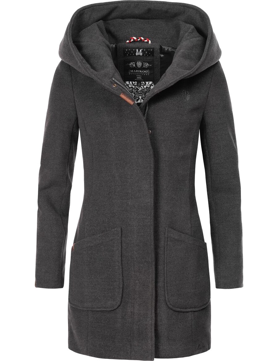 

Демисезонное пальто MARIKOO Maikoo, Anthracite