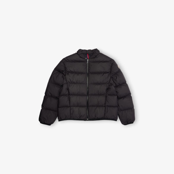 

Куртка с логотипом Ora, стёганая, для детей 8-14 лет Moncler, черный