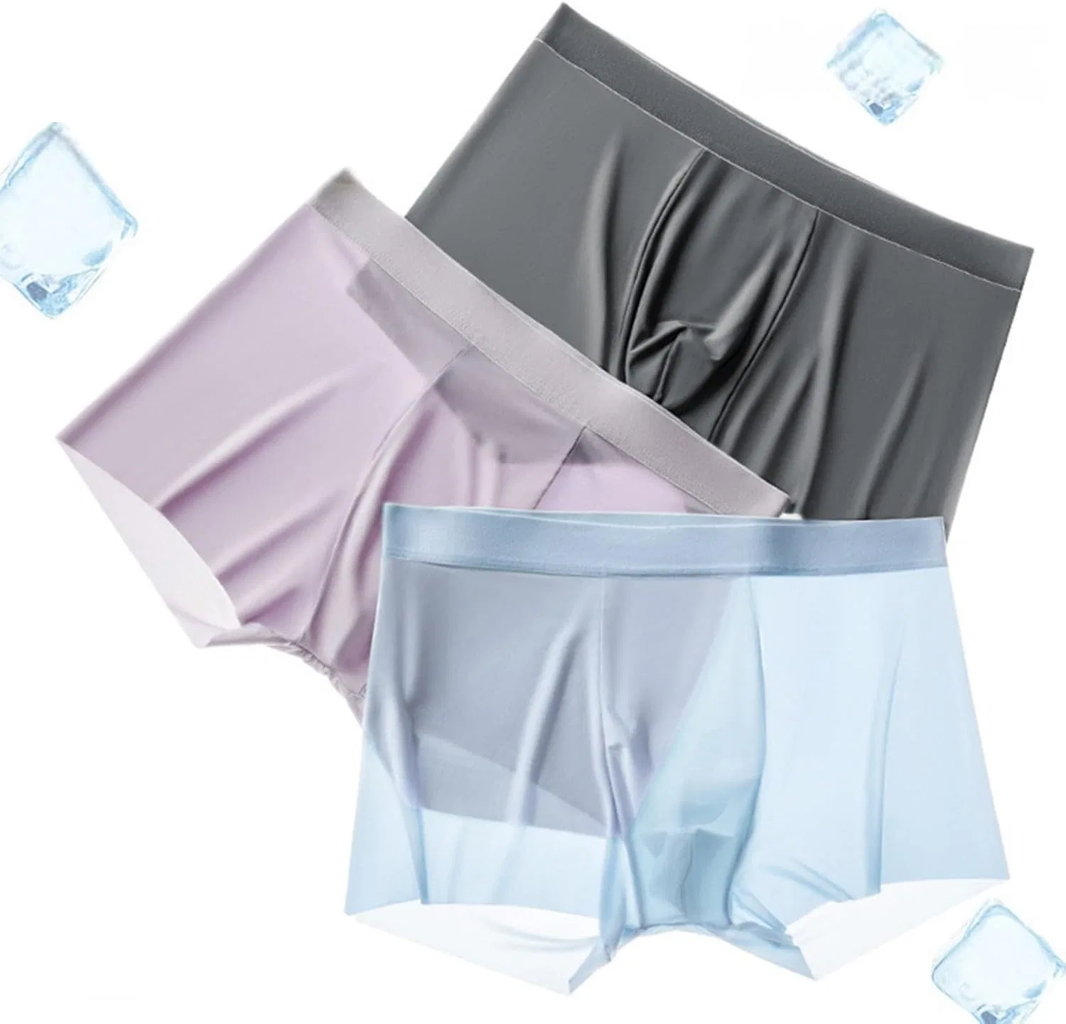 Боксеры ультратонкие, 3pcs B